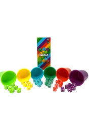 Regal Games Farkle Fiesta dice cups for easy shaking and smooth turns.
