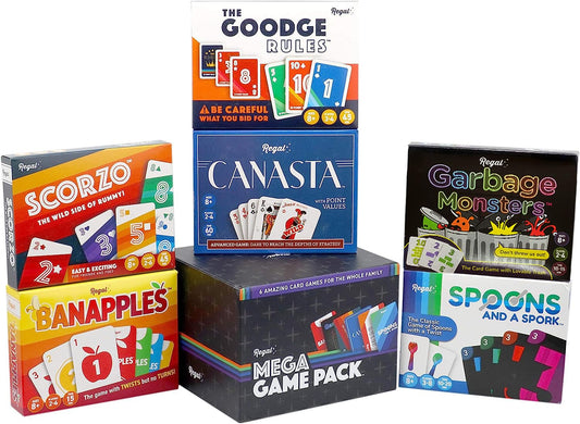 Regal Games Fun Card Games Set garbage monsters cards add playful chaos for lively gatherings