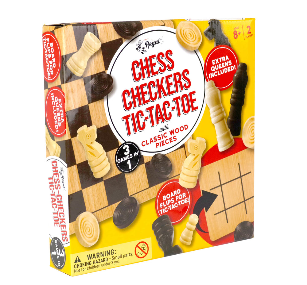 Regal Games portable board ideal for travel and family gatherings.