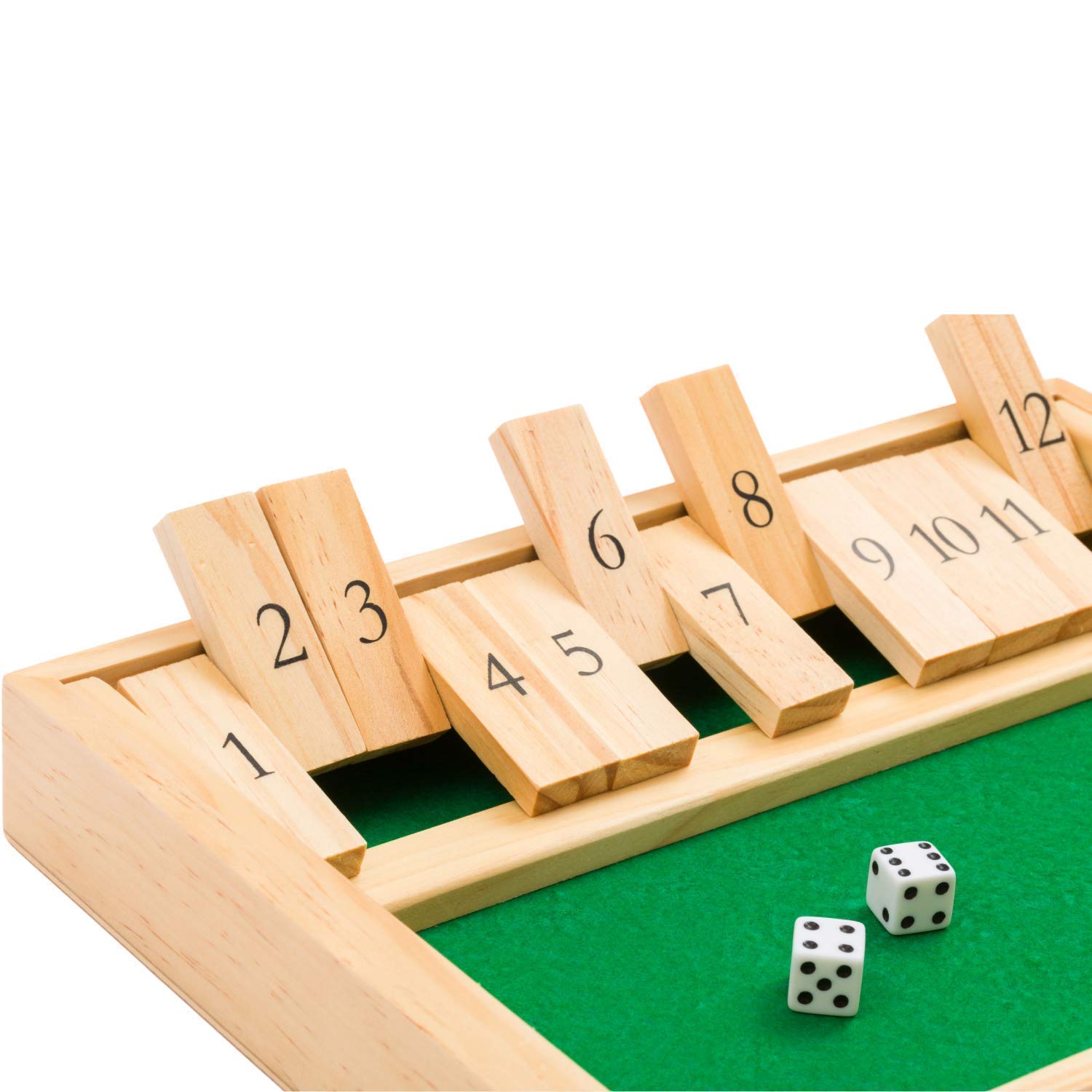 Regal Games Shut The Box folding carrying case, great for travel and storage