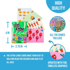 Regal Games Silly Monster Memory Match deck promotes color cues and memory.