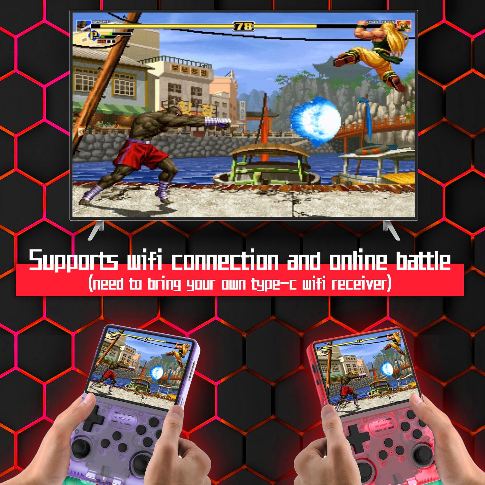 RegiisJoy R40S PRO 256GB expandable storage for extra games
