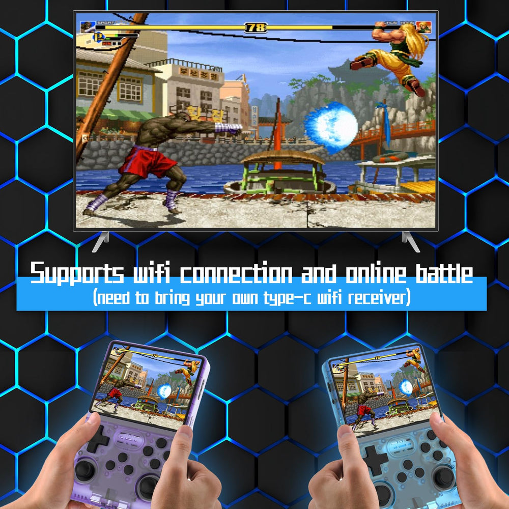 RegiisJoy R40S PRO Type-C OTG enables big screen or controller connections.