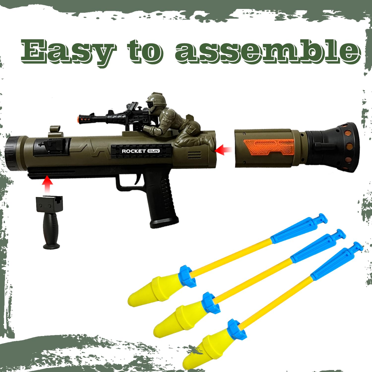 REGLORY launcher lights up with LED effects and authentic sound.