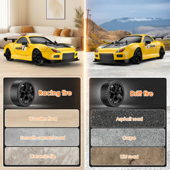 ReinbowRiff RC Drift Car battery pack demonstrates extended playtime