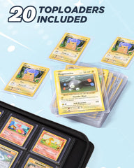 Relaehih zipper close up emphasizes secure dust free protection of cards.