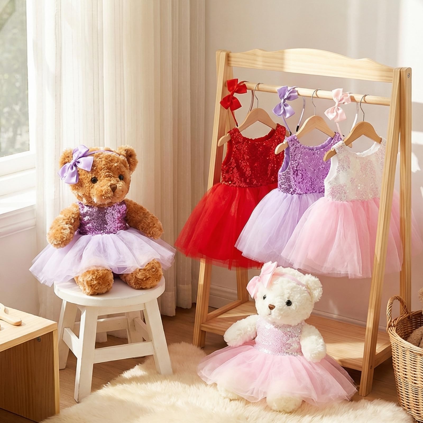 Relaxgiant dolls ready for play, showcasing complete outfit set.