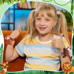 Relaxgiant panda plush slap bracelet pairs softness with versatile play.