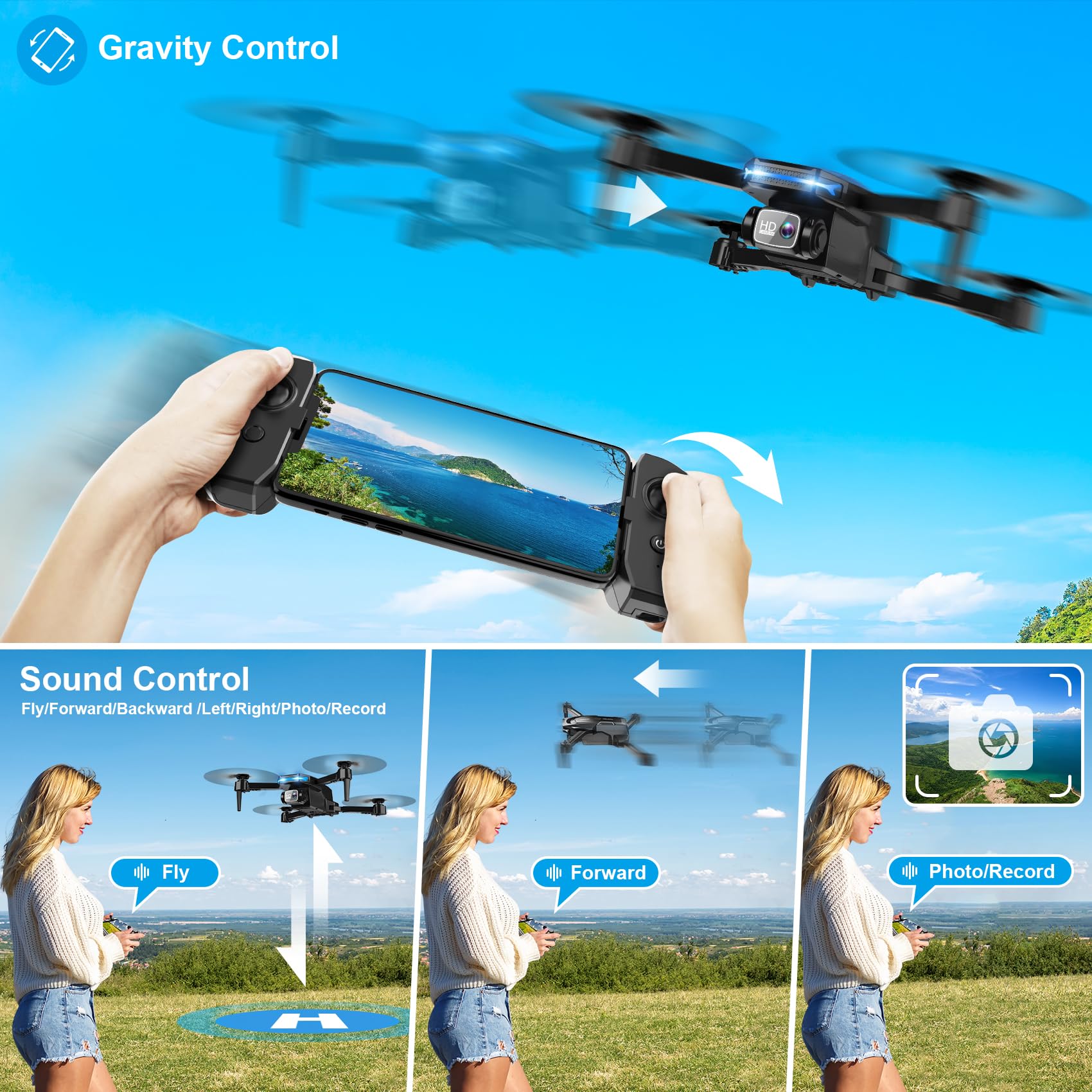 RELIDOL one-key-start simplifies first flights for beginners