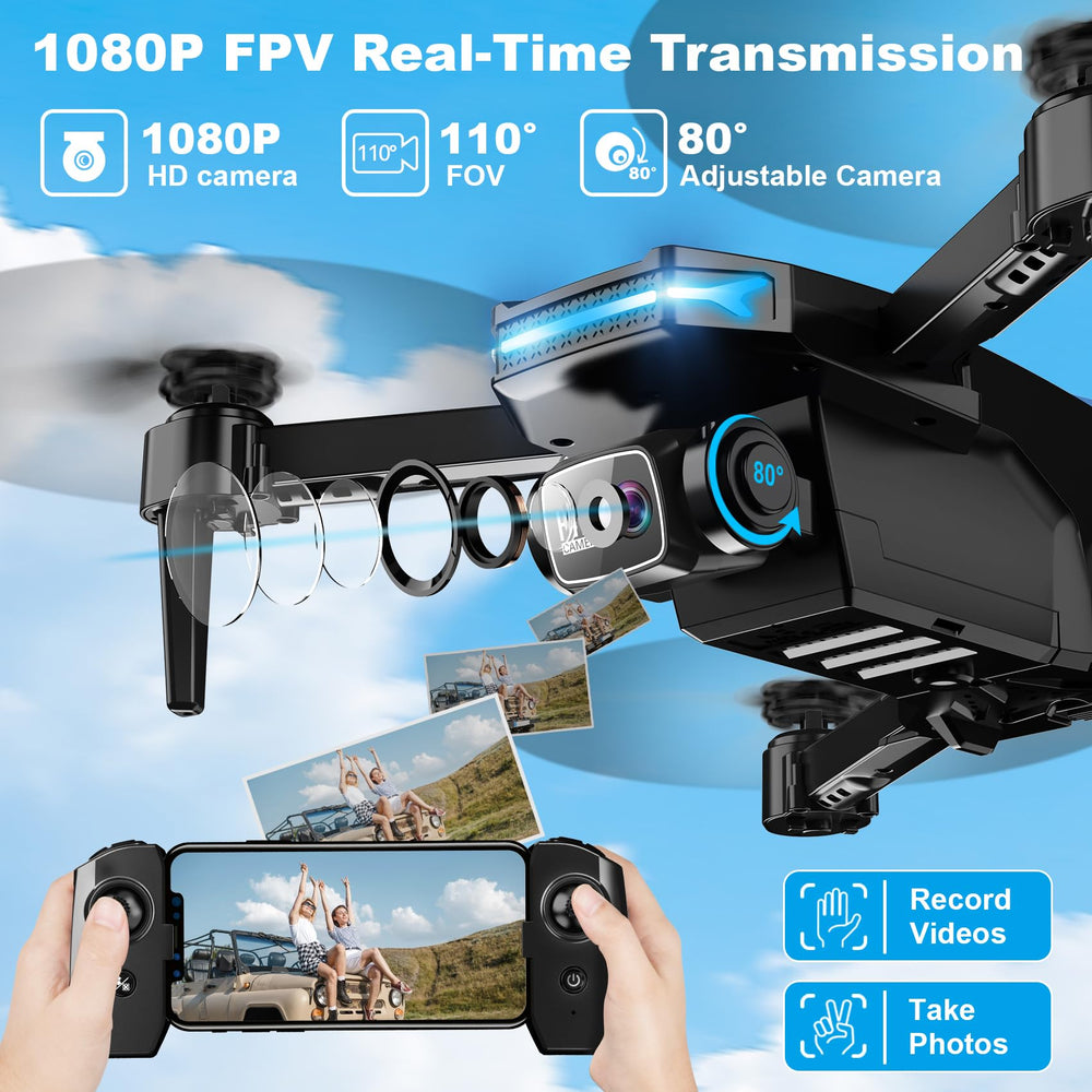 RELIDOL drone demonstrates voice gesture control for hands free shooting.