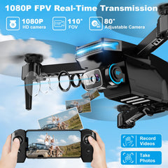 RELIDOL drone demonstrates voice gesture control for hands free shooting.