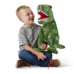 Relsy dino playtime in a bedtime scene illustrates versatile use.
