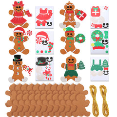 Remagr gingerbread kit packaging shown with colorful pieces for festive crafting.