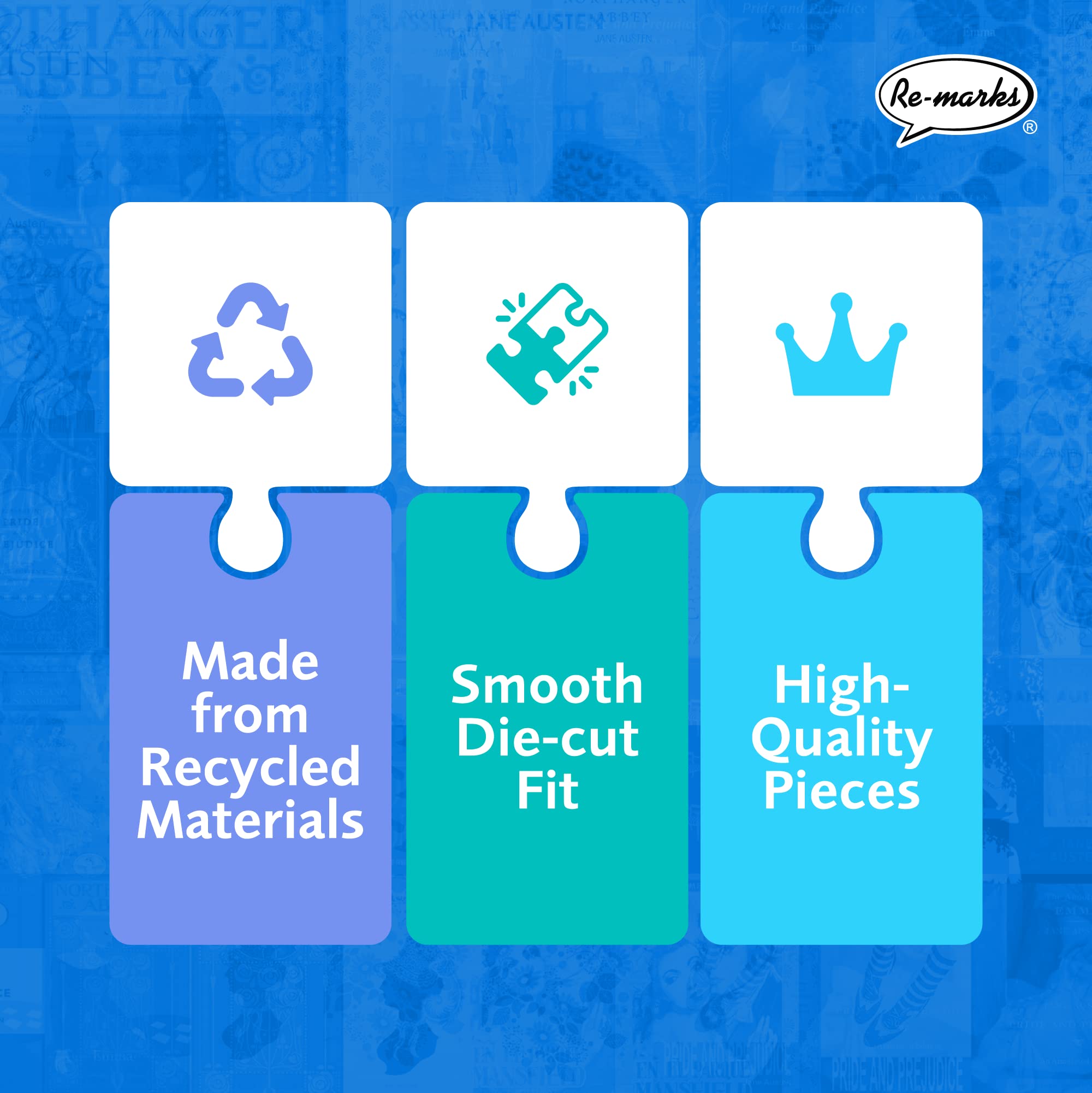 Re-Marks high-quality materials and sturdy puzzle box for lasting enjoyment