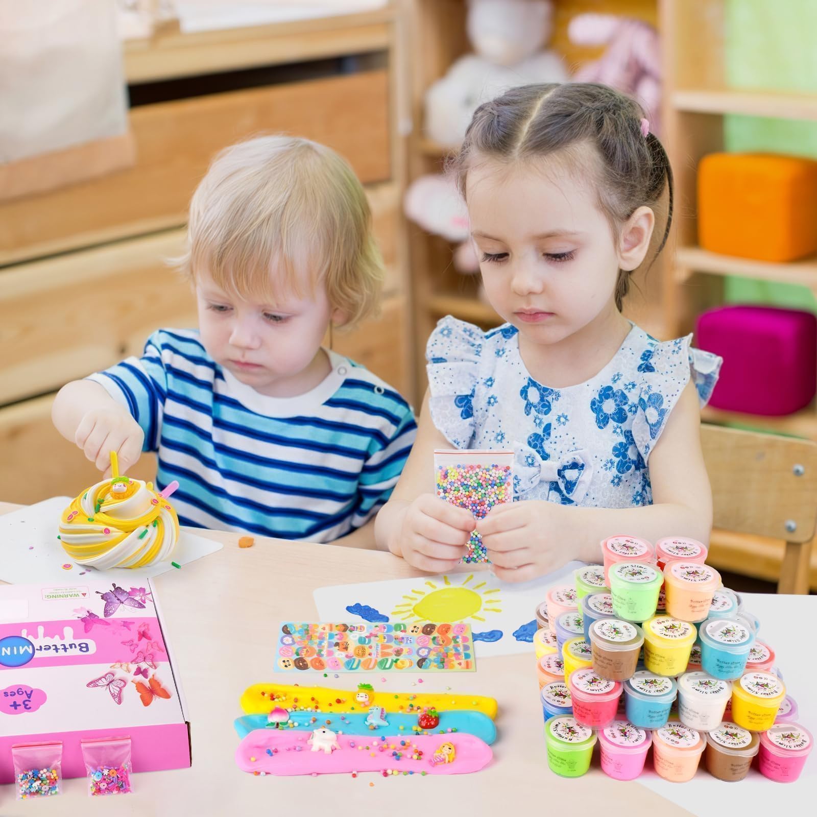 Remethsu birthday party favors slime adds color and playful excitement