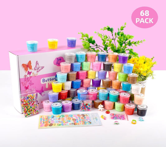 Remethsu slime charms 6-pack decorative accents for unique slime creations