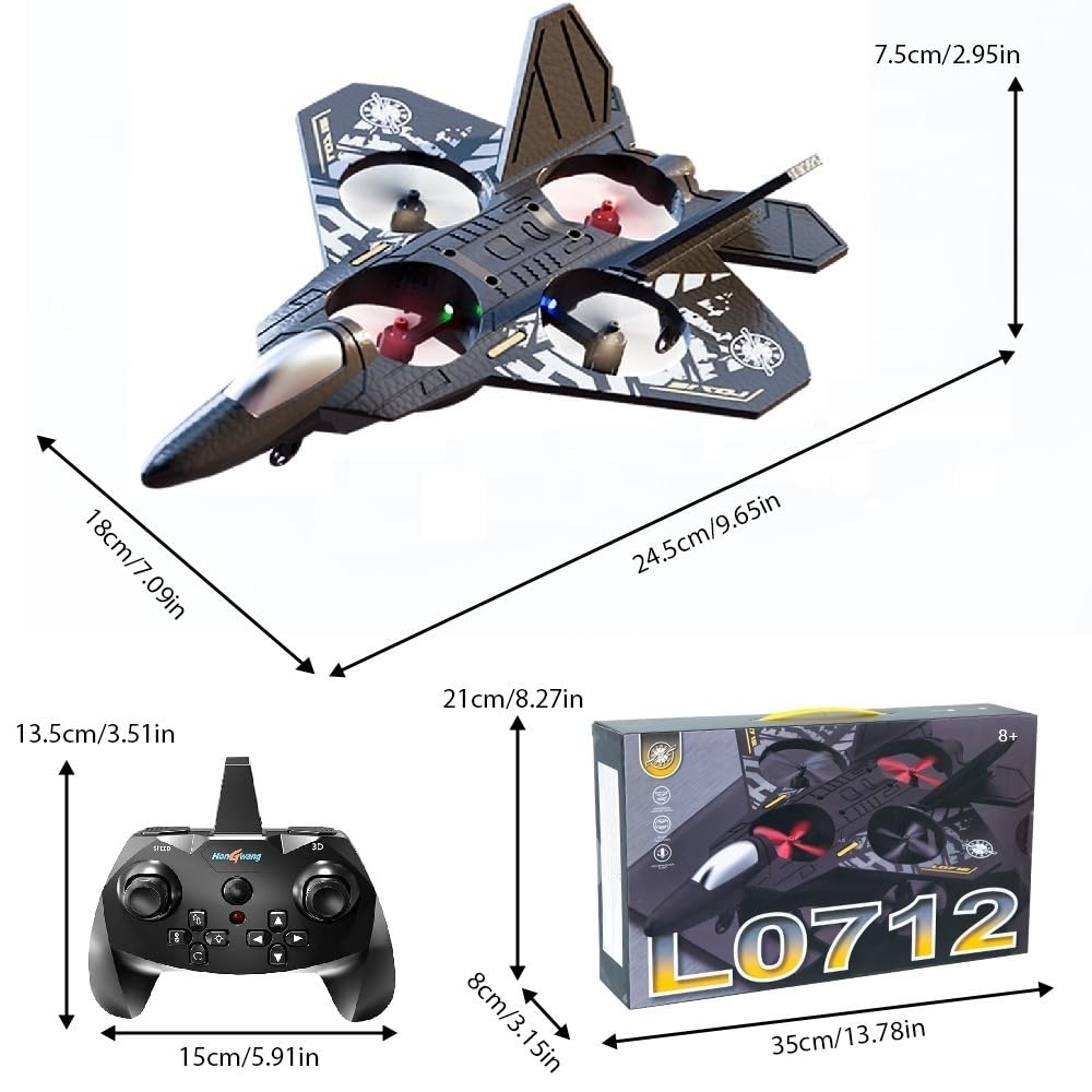 Remote Control Airplane makes a great gift for aspiring pilots and curious kids.
