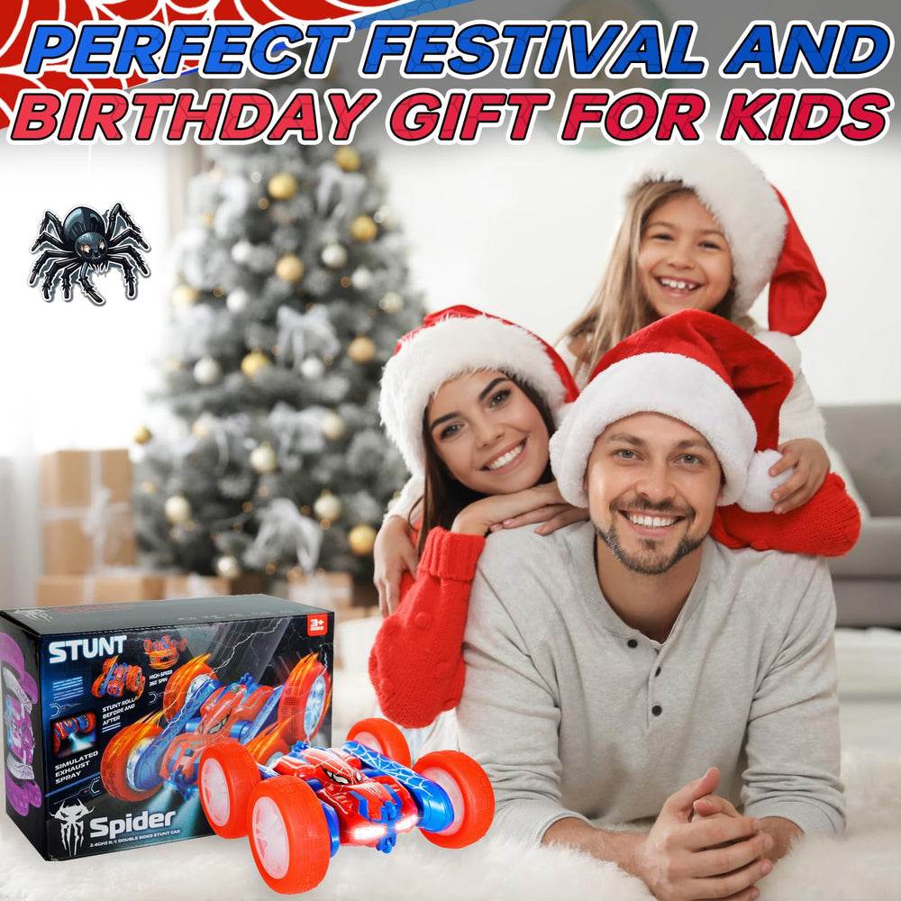 Remote Control Car with Spray and LED Lights features a durable ABS body for long-lasting play.