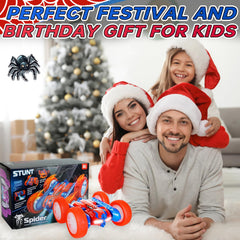 Remote Control Car with Spray and LED Lights features a durable ABS body for long-lasting play.
