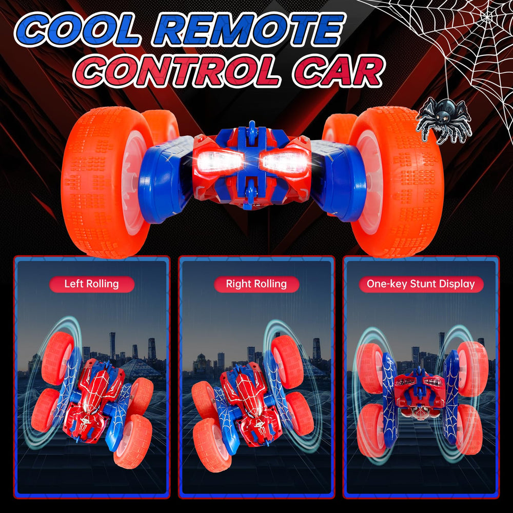 Remote Control Car includes spare tires for easy maintenance.