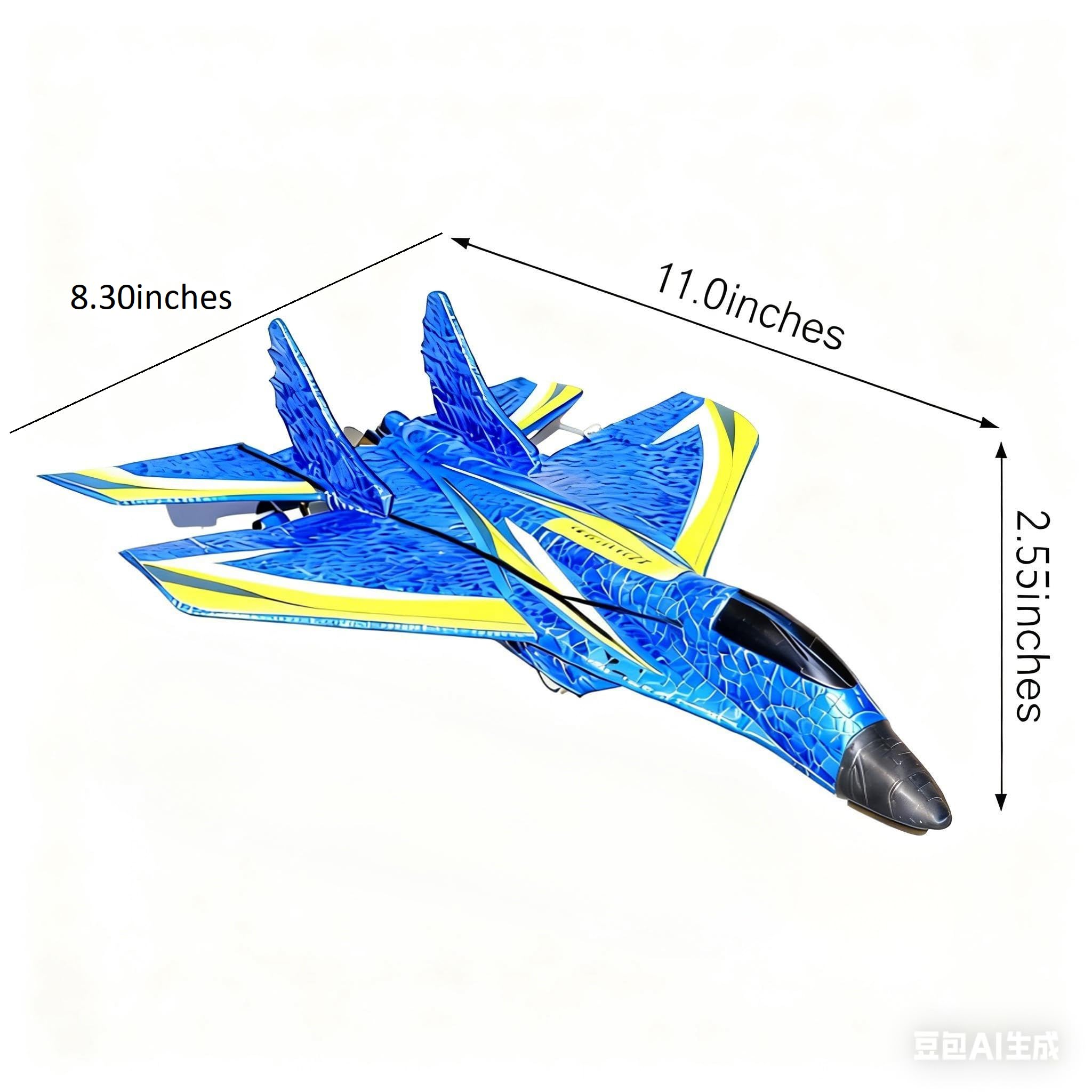 Remote Control Plane packaging photo showing ready-to-fly setup
