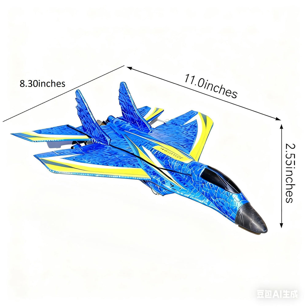 Remote Control Plane packaging photo showing ready-to-fly setup