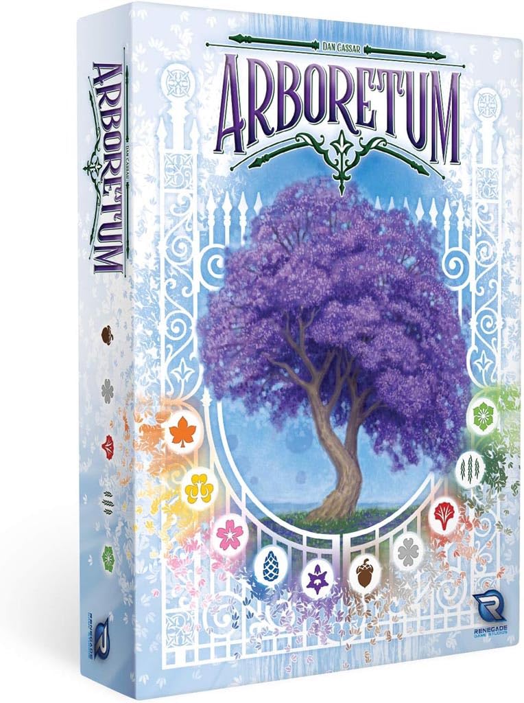 Renegade Arboretum cover image highlighting strategy-driven garden design for 2-4 players.