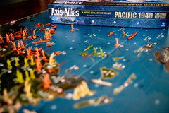 Renegade Axis & Allies 1940 Pacific components highlight counters and tokens