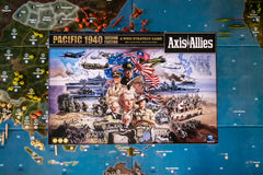 Renegade Axis & Allies 1940 Pacific rulebook outlines setup and core rules