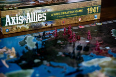 Renegade Axis & Allies 1941 box storage with tidy component organization