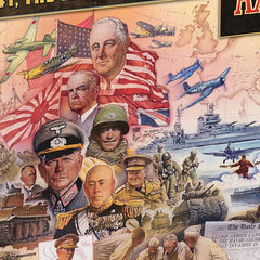 Renegade Axis & Allies Anniversary game components, durable pieces designed for long-term replays.