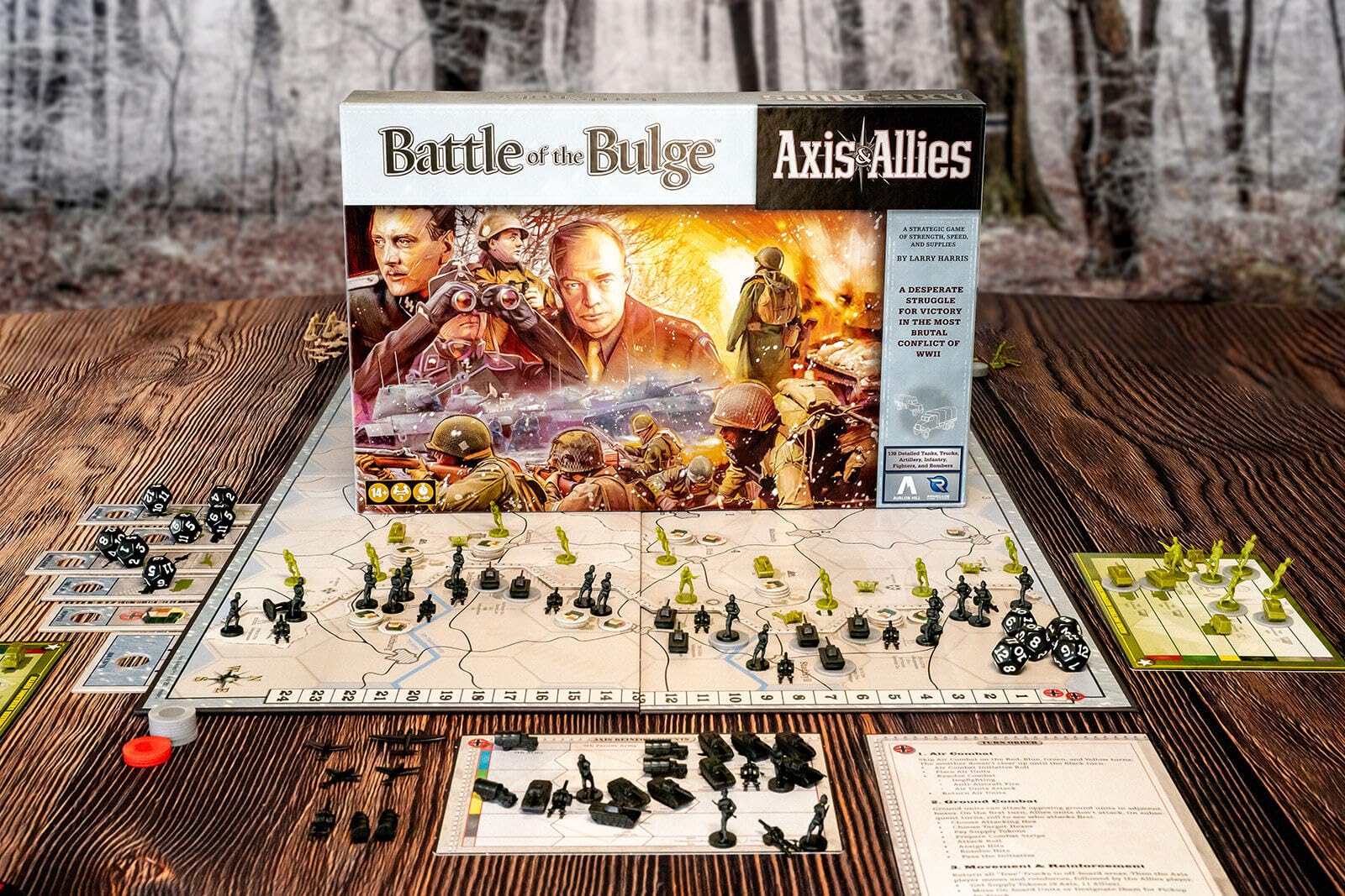 Renegade Battle of the Bulge winter Ardennes scene for immersion.