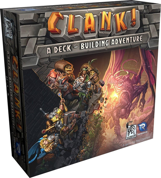 Renegade Clank gameboard double-sided enables quick setup and varied dungeon layouts.