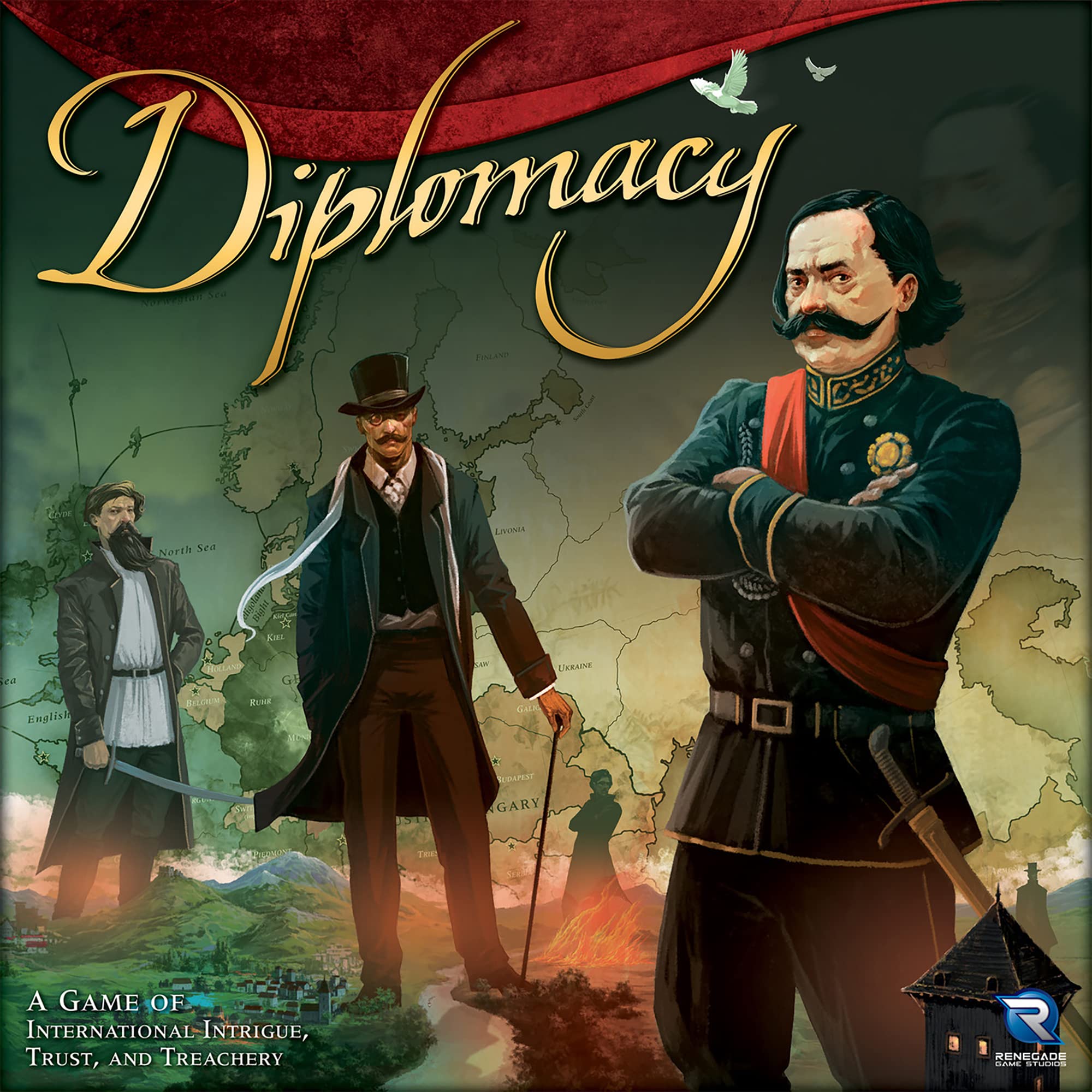 Renegade Diplomacy supports 2-7 players for dynamic group sessions.