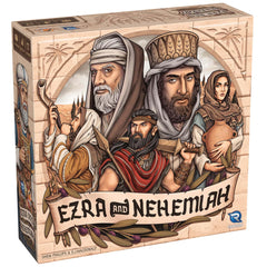Renegade Ezra and Nehemiah cover art showing ancient Jerusalem for family game night.