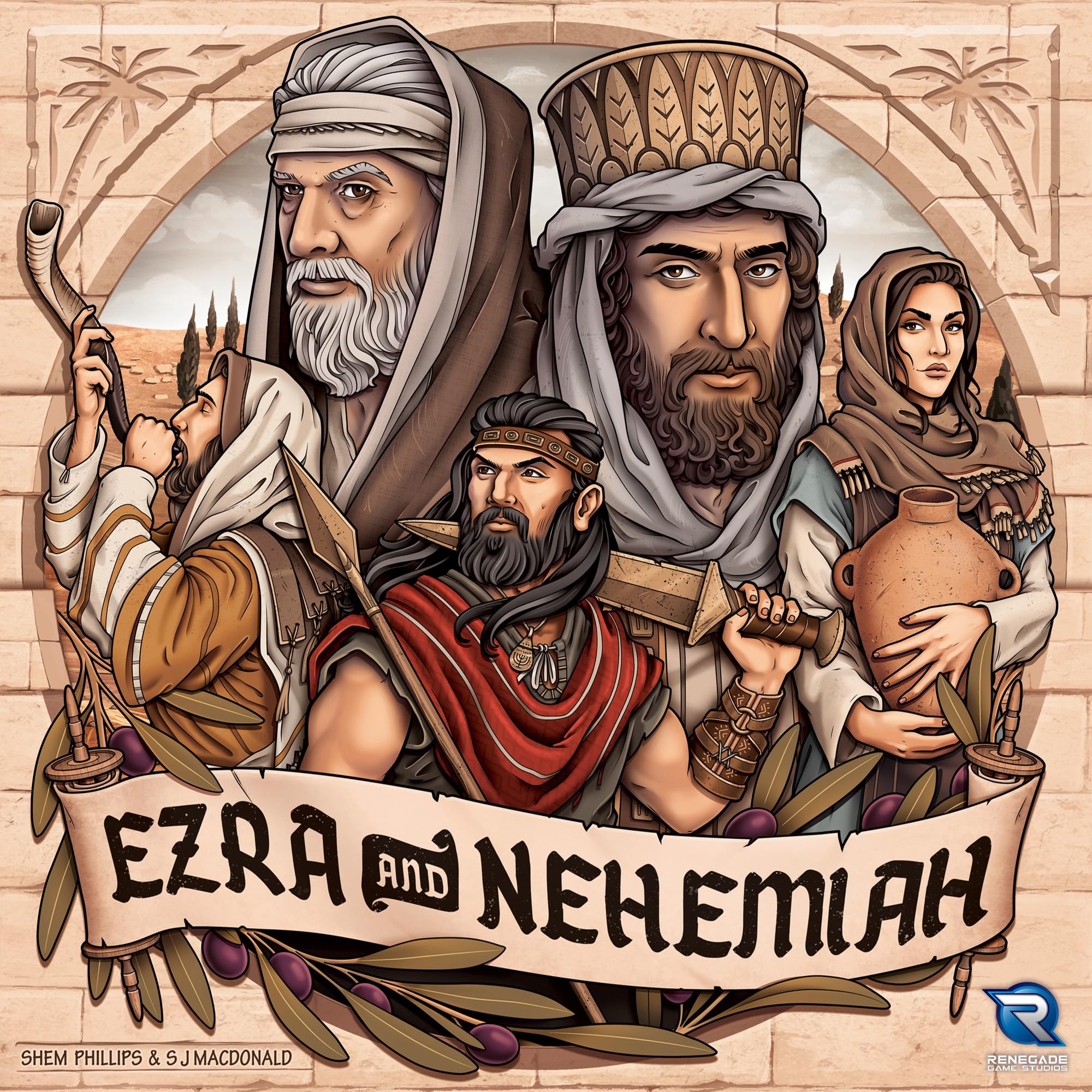 Renegade Ezra and Nehemiah Sabbath markers cue rest and reflection.