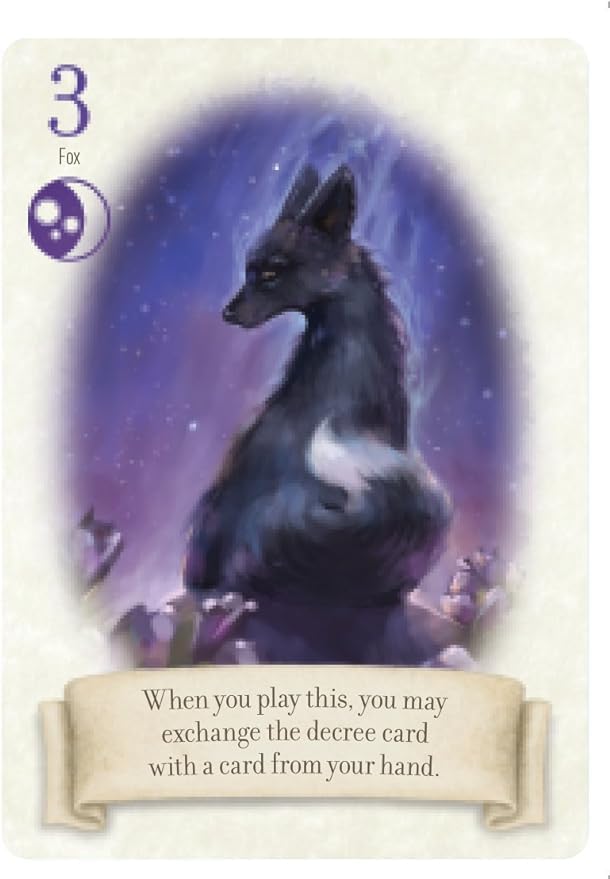 Renegade Fox in the Forest illustrated cards inspire fast, intuitive decisions.