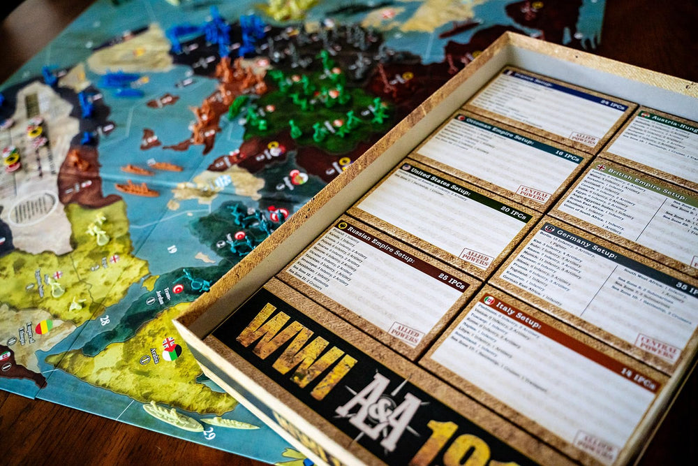 Renegade Axis & Allies WWI 1914 rulebook with errata updates