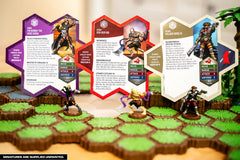 Renegade Game Studios Heroscape two-player starter set simplifies quick sessions.