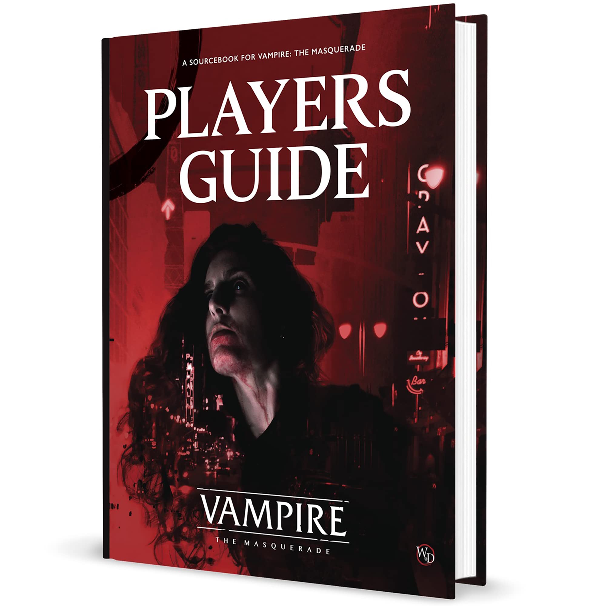Renegade Game Studios Vampire: The Masquerade 5e players guide cover, inviting gothic immersion