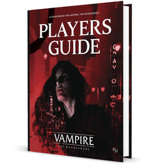 Renegade Game Studios Vampire: The Masquerade 5e players guide cover, inviting gothic immersion