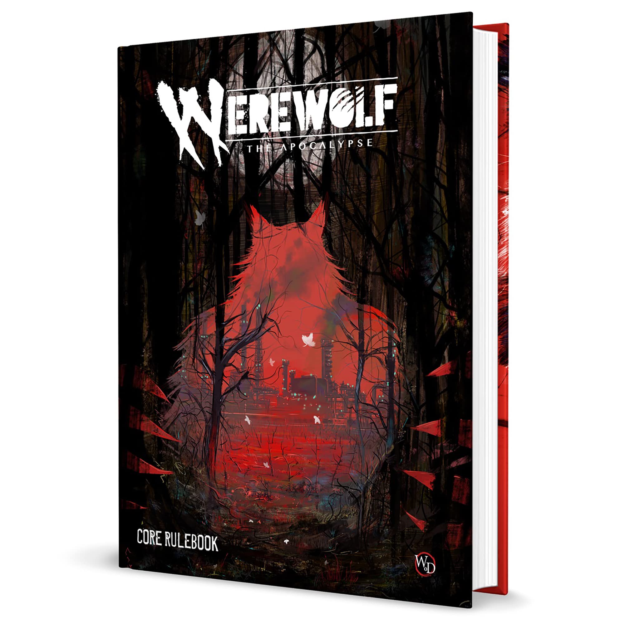 Renegade Games Studios Werewolf core rulebook cover, durable hardcover for immersive RPG sessions.