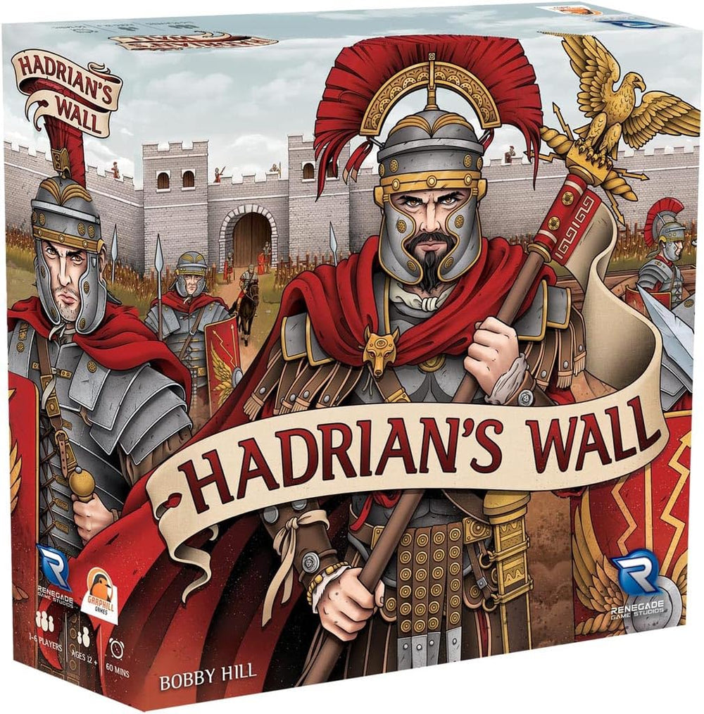 Renegade Hadrian's Wall gameboard layout for strategic planning and setup.