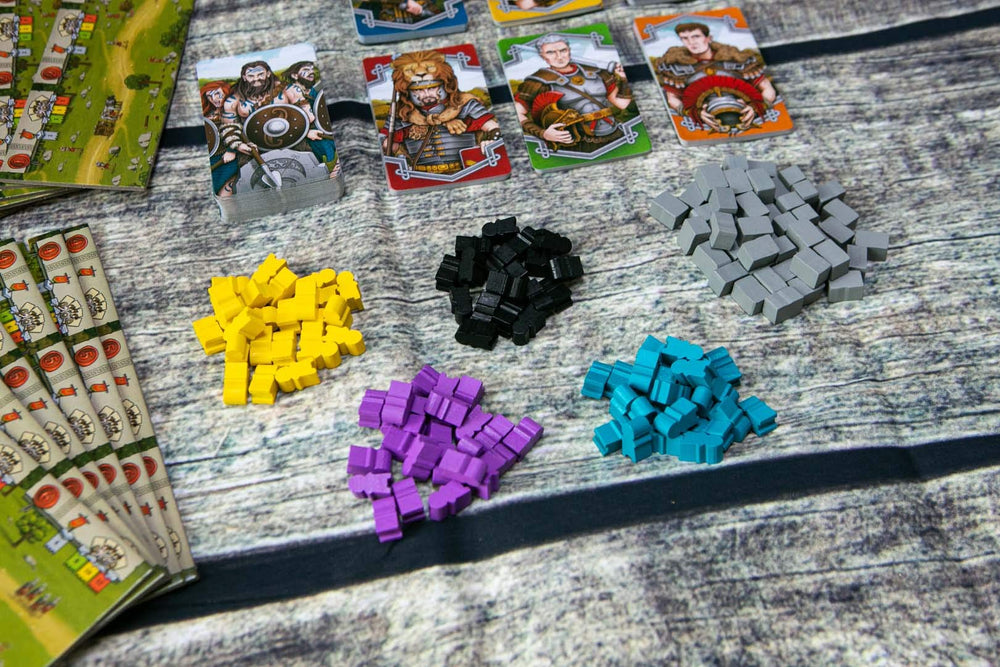Renegade Hadrian's Wall player cards shown for action selection.