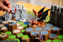Nine scenarios for varied, replayable two-player battles