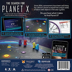 Renegade Planet X companion app scans showing clues for object locations.