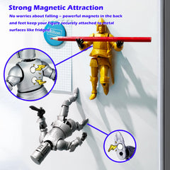 RENGNER weapons and armor set with multiple hands enabling versatile poses