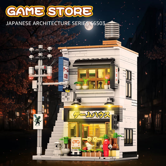 Reobrix 2-in-1 street view design showcases two building styles for versatile display