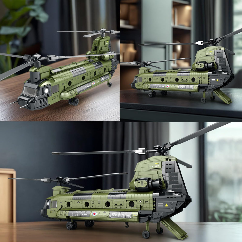 Reobrix CH-47 tail assembly adds precision and visual accuracy.