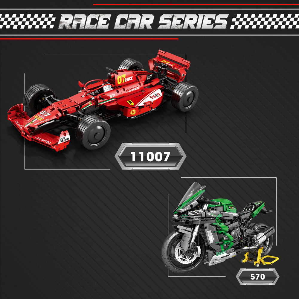 Reobrix F1 gift-packaging highlights collector-worthy presentation.